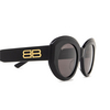 Balenciaga BB0235S Sunglasses 001 black - product thumbnail 3/5