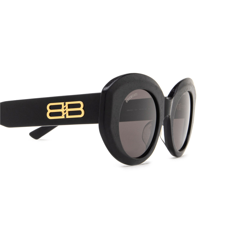 Balenciaga BB0235S Sunglasses 001 black - 3/5