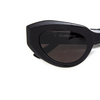 Balenciaga BB0236S Sunglasses 001 black - product thumbnail 4/5