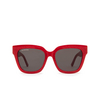 Gafas de sol Balenciaga BB0237SA 003 red - Miniatura del producto 1/4