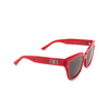 Gafas de sol Balenciaga BB0237SA 003 red - Miniatura del producto 2/4
