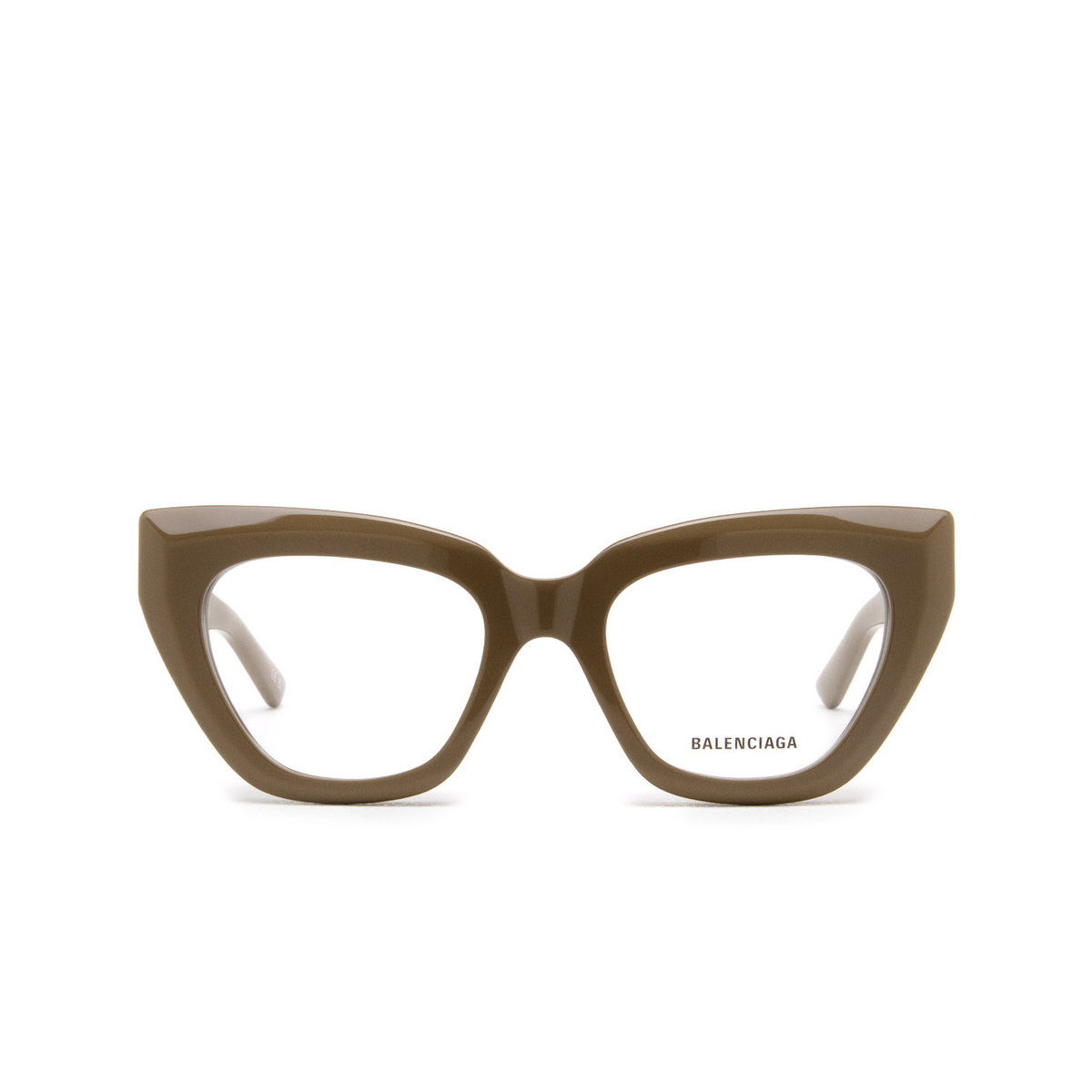 Balenciaga BB0238O Eyeglasses 004 Brown - front view