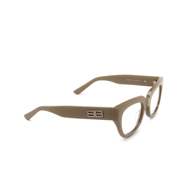 Balenciaga BB0239O Eyeglasses 004 brown - three-quarters view