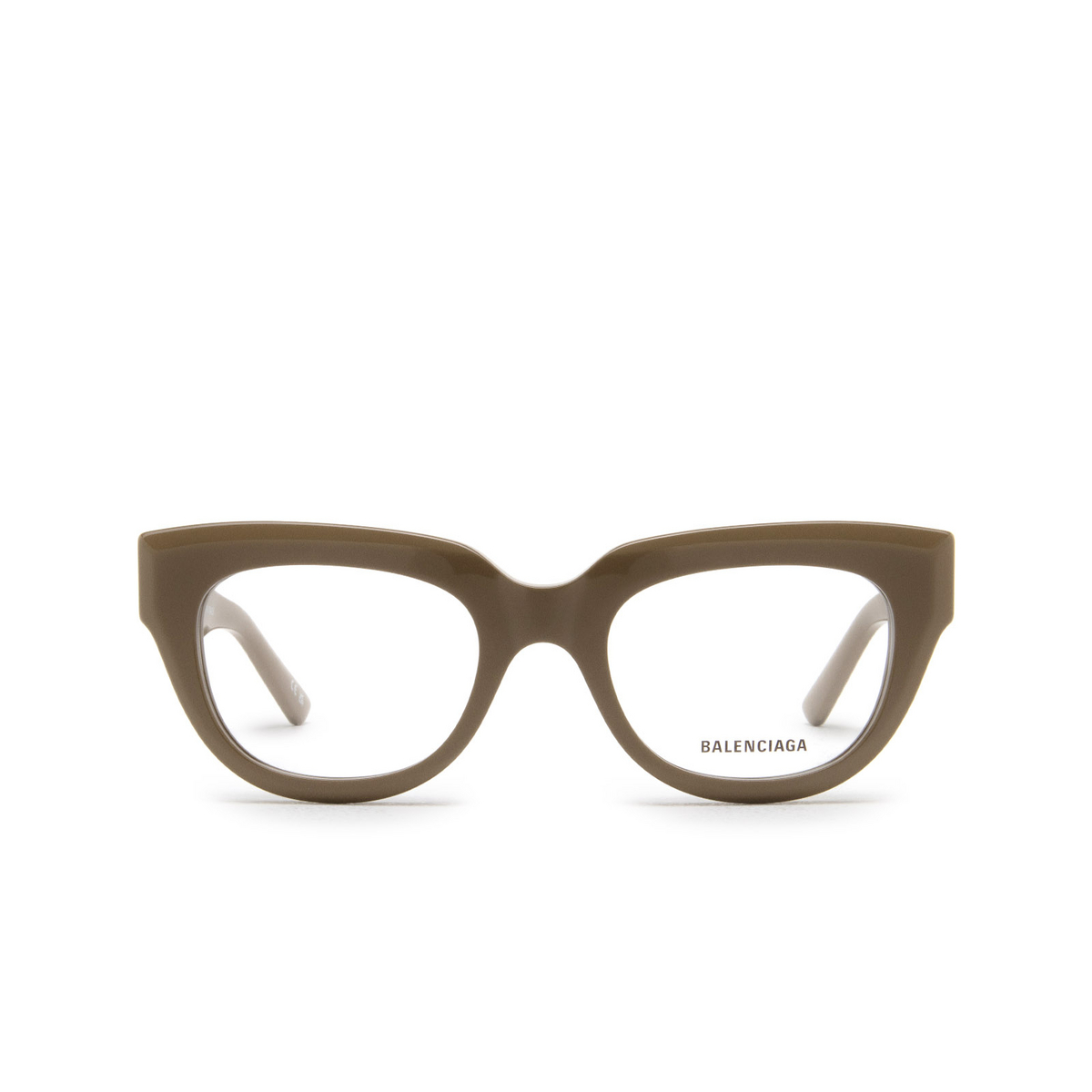 Balenciaga BB0239O Eyeglasses 004 Brown - 1/4