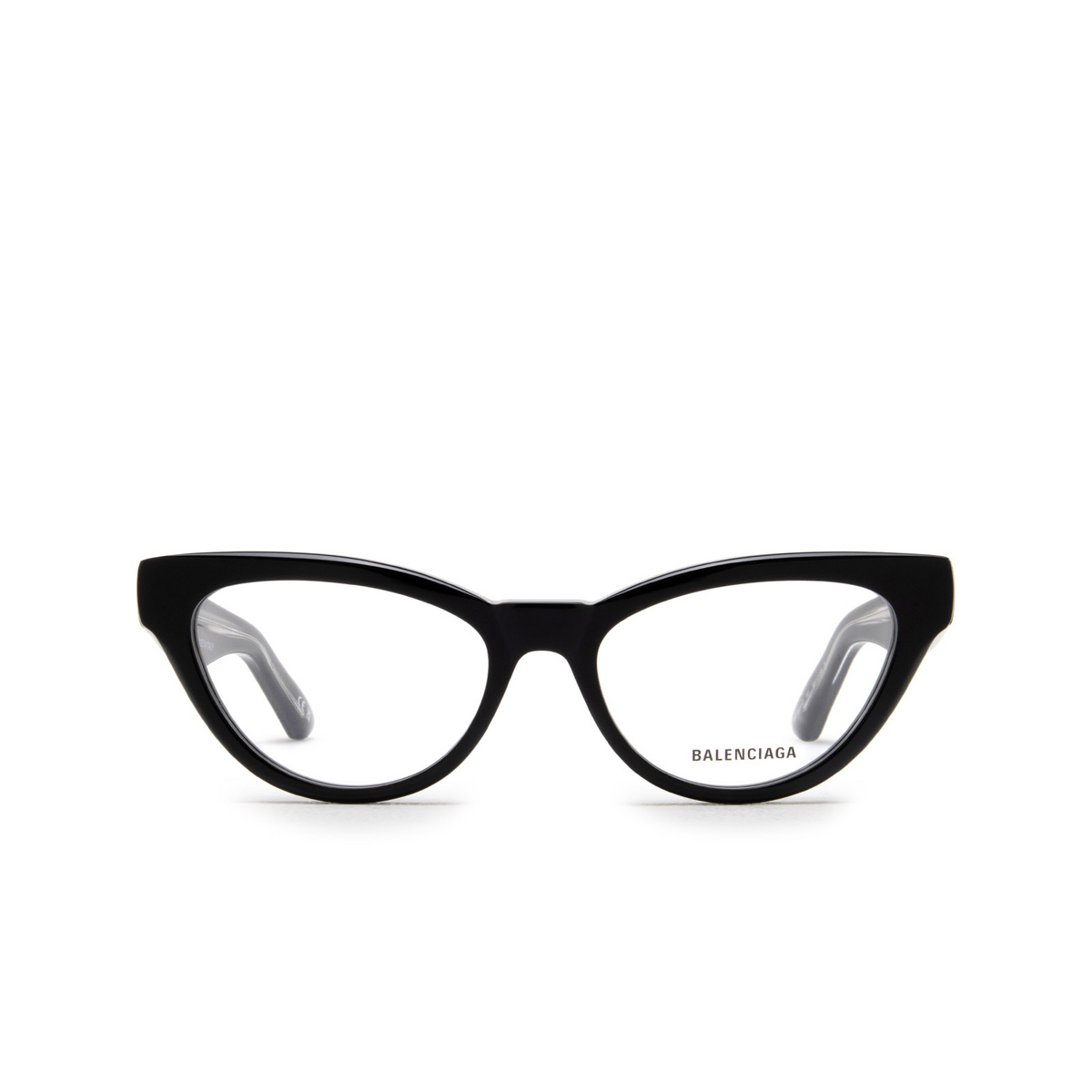 Balenciaga BB0241O Eyeglasses 001 Black - front view
