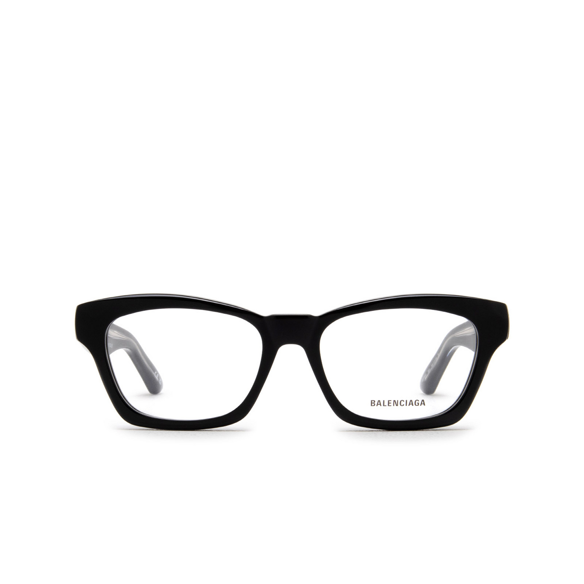 Balenciaga BB0242O Eyeglasses 001 Black - front view