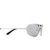 Gafas de sol Balenciaga BB0245S 002 silver - Miniatura del producto 3/4