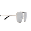 Gafas de sol Balenciaga BB0246SA 002 silver - Miniatura del producto 3/4