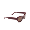 Balenciaga BB0250S Sunglasses 004 burgundy - product thumbnail 2/4