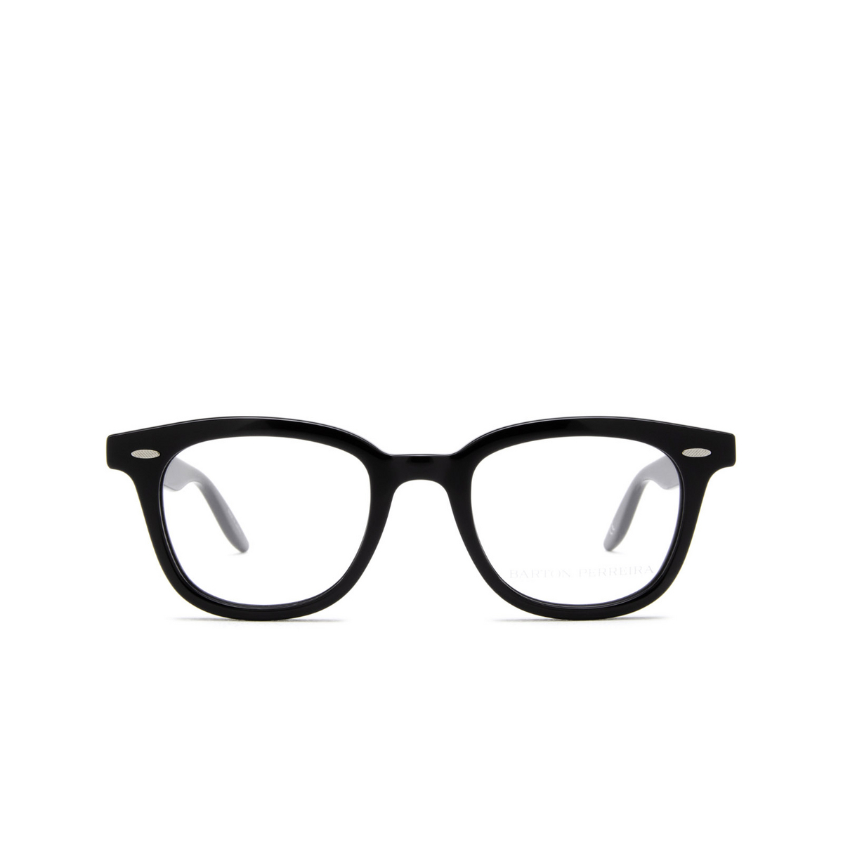 Barton Perreira® Square Eyeglasses: Cecil BP5273 color Black 0EJ - front view.