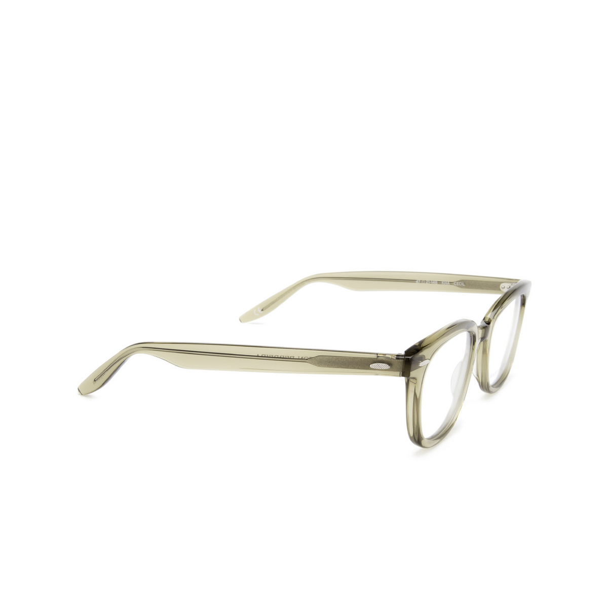 Barton Perreira® Square Eyeglasses: Cecil BP5273 color Khaki 1EW - three-quarters view.