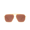 Gafas de sol Bottega Veneta BV1012S 005 gold - Miniatura del producto 1/5