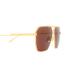 Bottega Veneta BV1012S Sunglasses 005 gold - product thumbnail 3/5