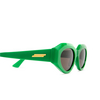 Bottega Veneta BV1031S Sunglasses 005 green - product thumbnail 3/4