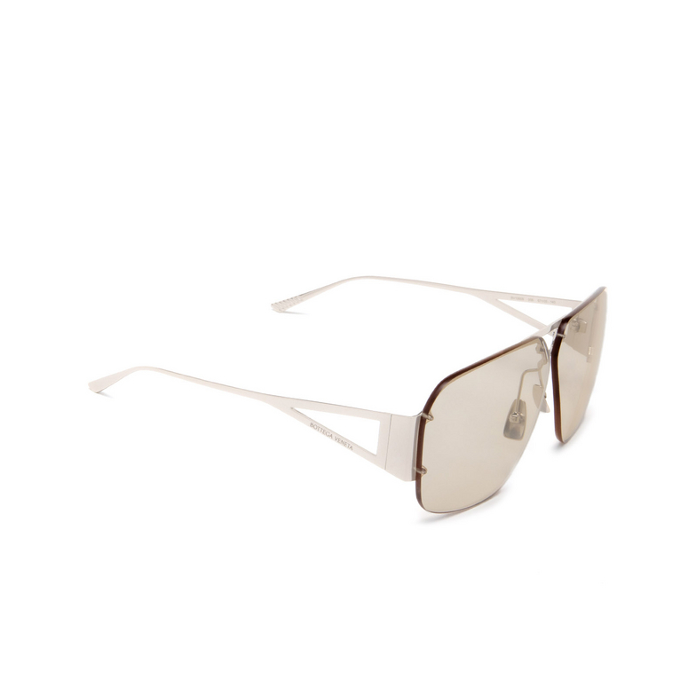 Bottega Veneta BV1065S Sunglasses 006 silver - 2/4