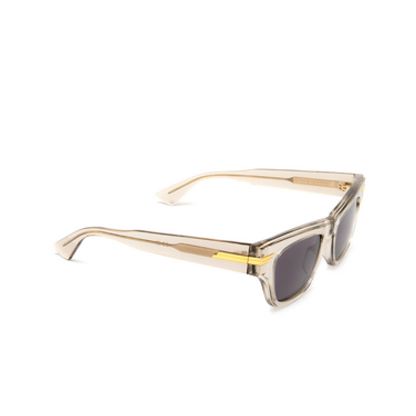 Bottega Veneta BV1122S Sonnenbrillen 003 beige - Dreiviertelansicht