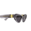 Bottega Veneta BV1142S Sunglasses 001 grey - product thumbnail 3/5