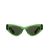 Bottega Veneta BV1142S Sunglasses 004 green - product thumbnail 1/4