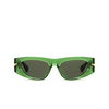 Bottega Veneta BV1144S Sunglasses 004 green - product thumbnail 1/5