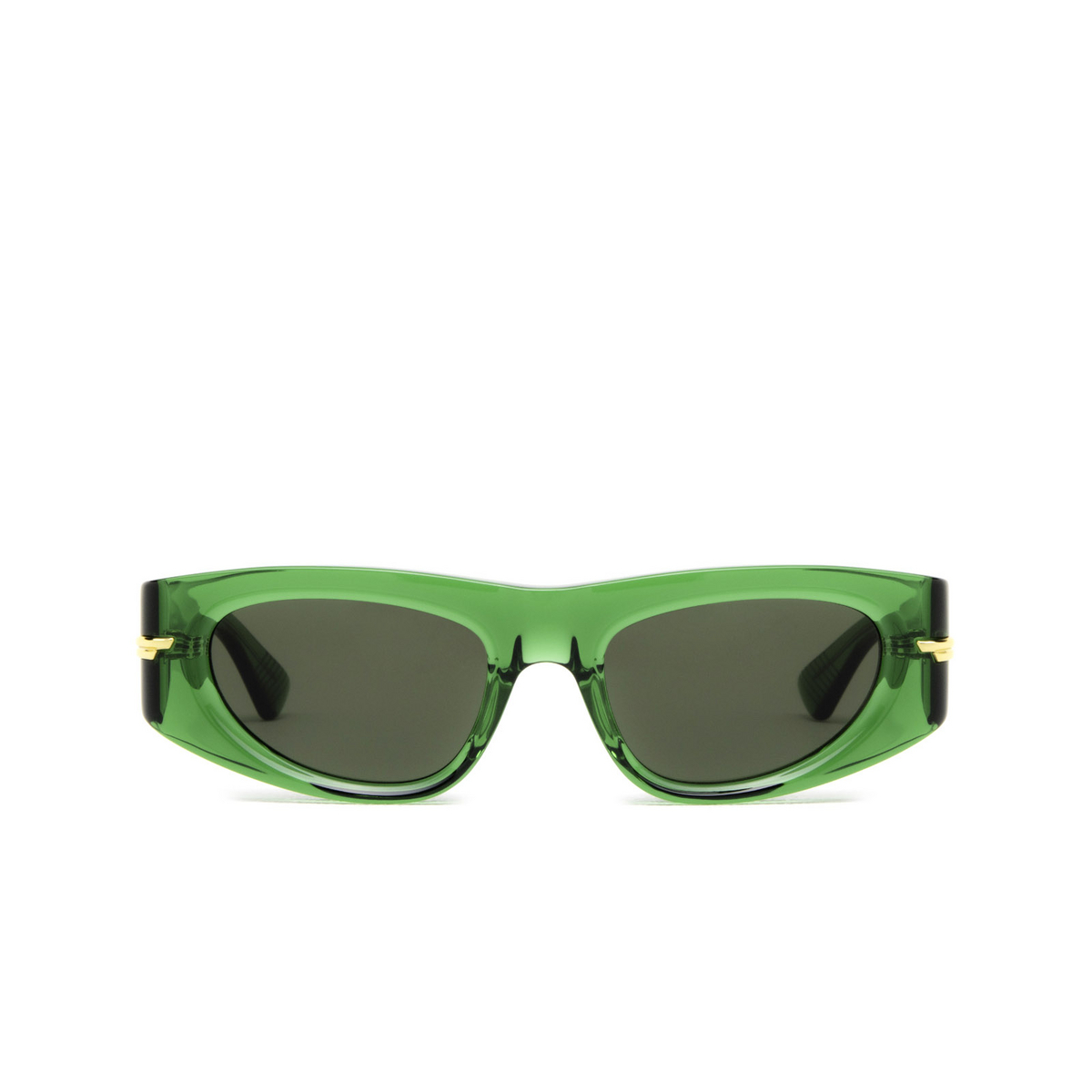 Bottega Veneta BV1144S Sunglasses 004 Green - front view