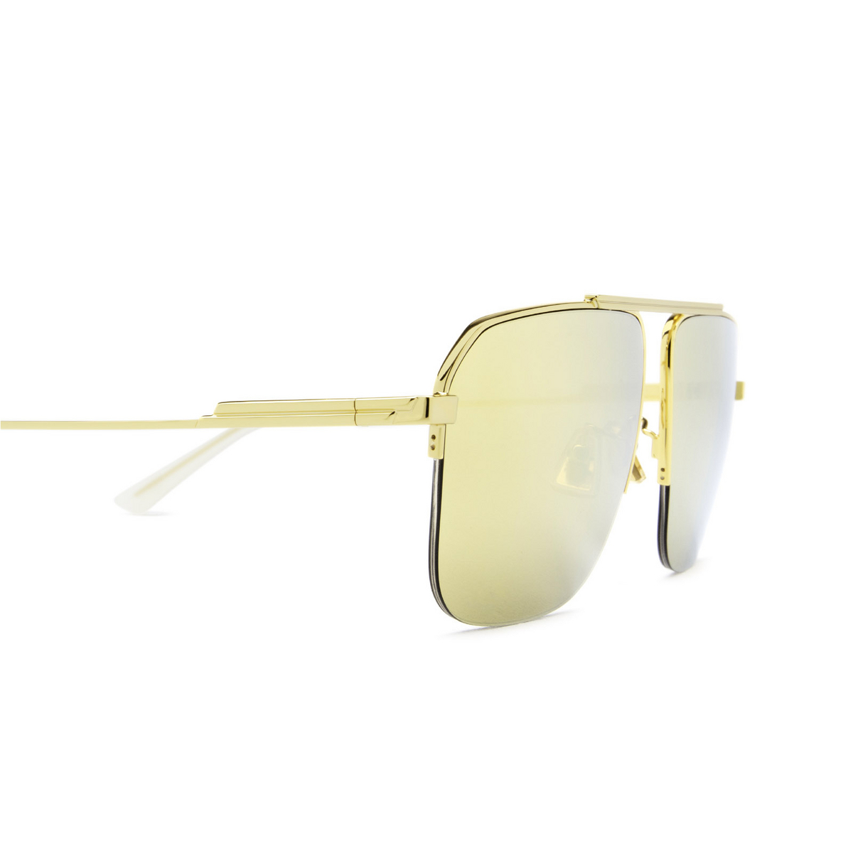 Bottega Veneta BV1149S Sunglasses 005 Gold - 3/4