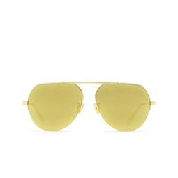 Bottega Veneta® Aviator Sunglasses: BV1150S color Gold 006.