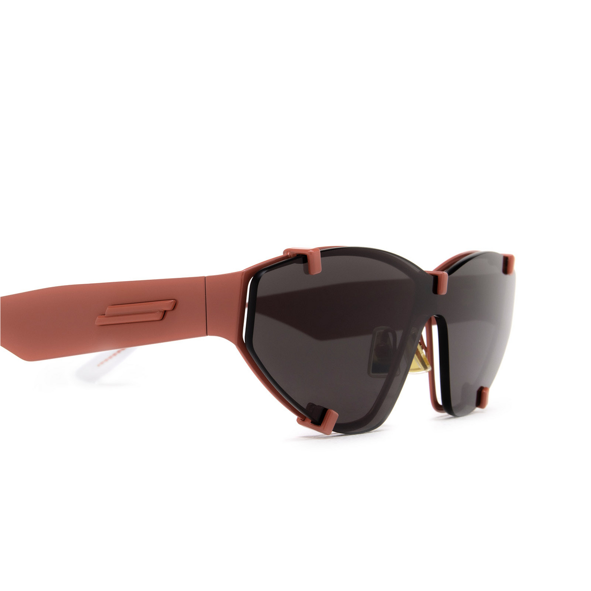 Bottega Veneta® Irregular Sunglasses: BV1165S color 003 Pink - 3/3