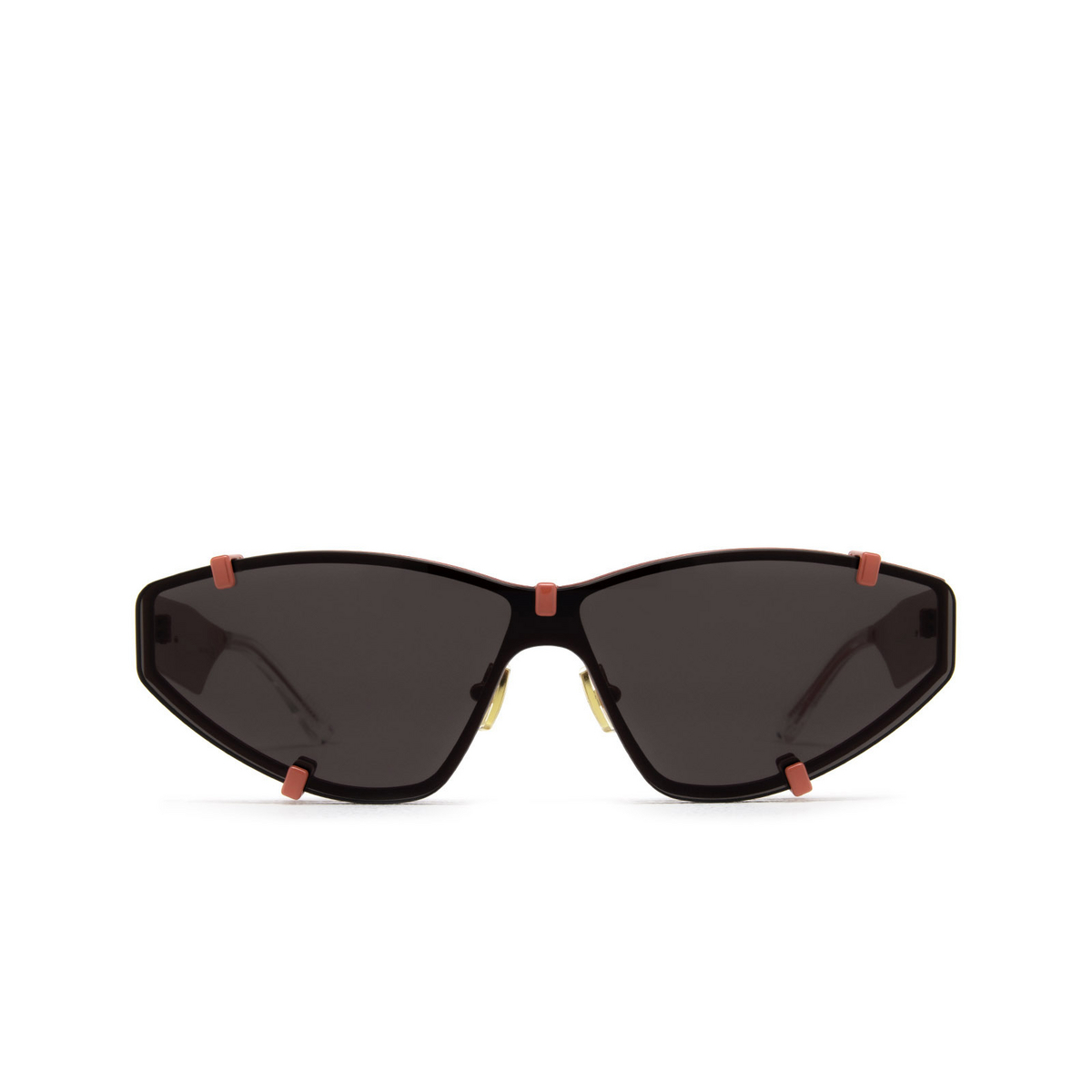 Bottega Veneta® Irregular Sunglasses: BV1165S color Pink 003 - front view.