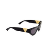 Bottega Veneta BV1176S Sunglasses 001 black - product thumbnail 2/4