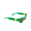 Gafas de sol Bottega Veneta BV1176S 003 green - Miniatura del producto 2/5