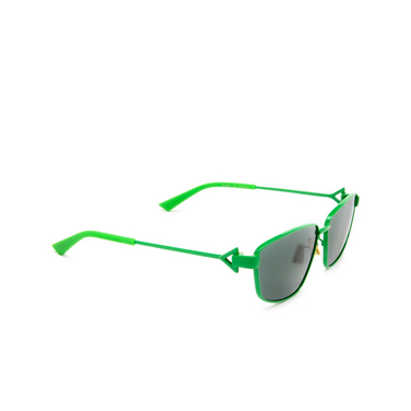 Occhiali da sole Bottega Veneta BV1185S 004 green - tre quarti