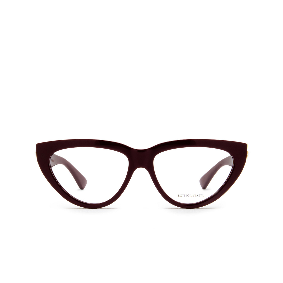Bottega Veneta BV1193O Eyeglasses 003 Burgundy - front view