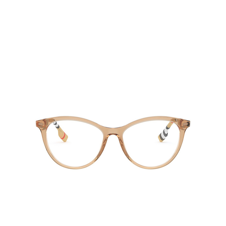 Gafas graduadas Burberry AIDEN 3888 transparent brown - 1/4