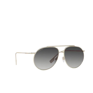 Burberry ALICE Sunglasses 11098G light gold - three-quarters view