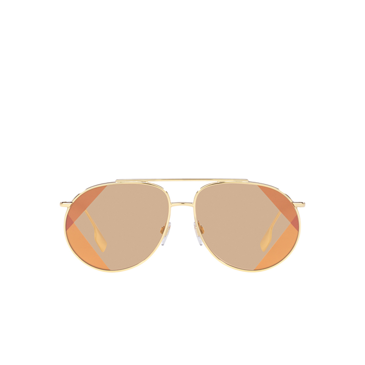 Burberry ALICE Sunglasses 110993 Light Gold - front view
