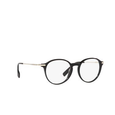 Burberry ALISSON Korrektionsbrillen 3001 black - Dreiviertelansicht