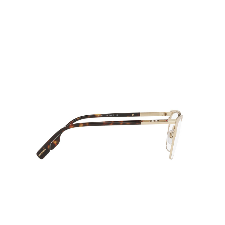 Burberry ALMA Eyeglasses 1109 light gold - 3/4