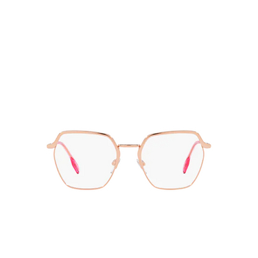 Occhiali da vista Burberry ANGELICA 1337 rose gold - frontale