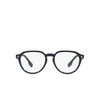 Burberry ARCHIE Eyeglasses 3956 top blue on navy check - product thumbnail 1/4