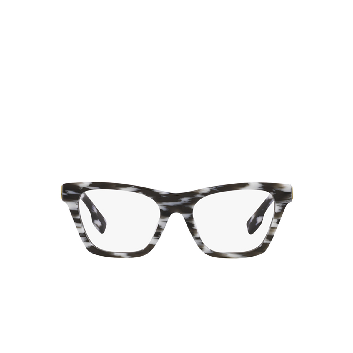 Burberry ARLO Eyeglasses 3978 White / Black - front view
