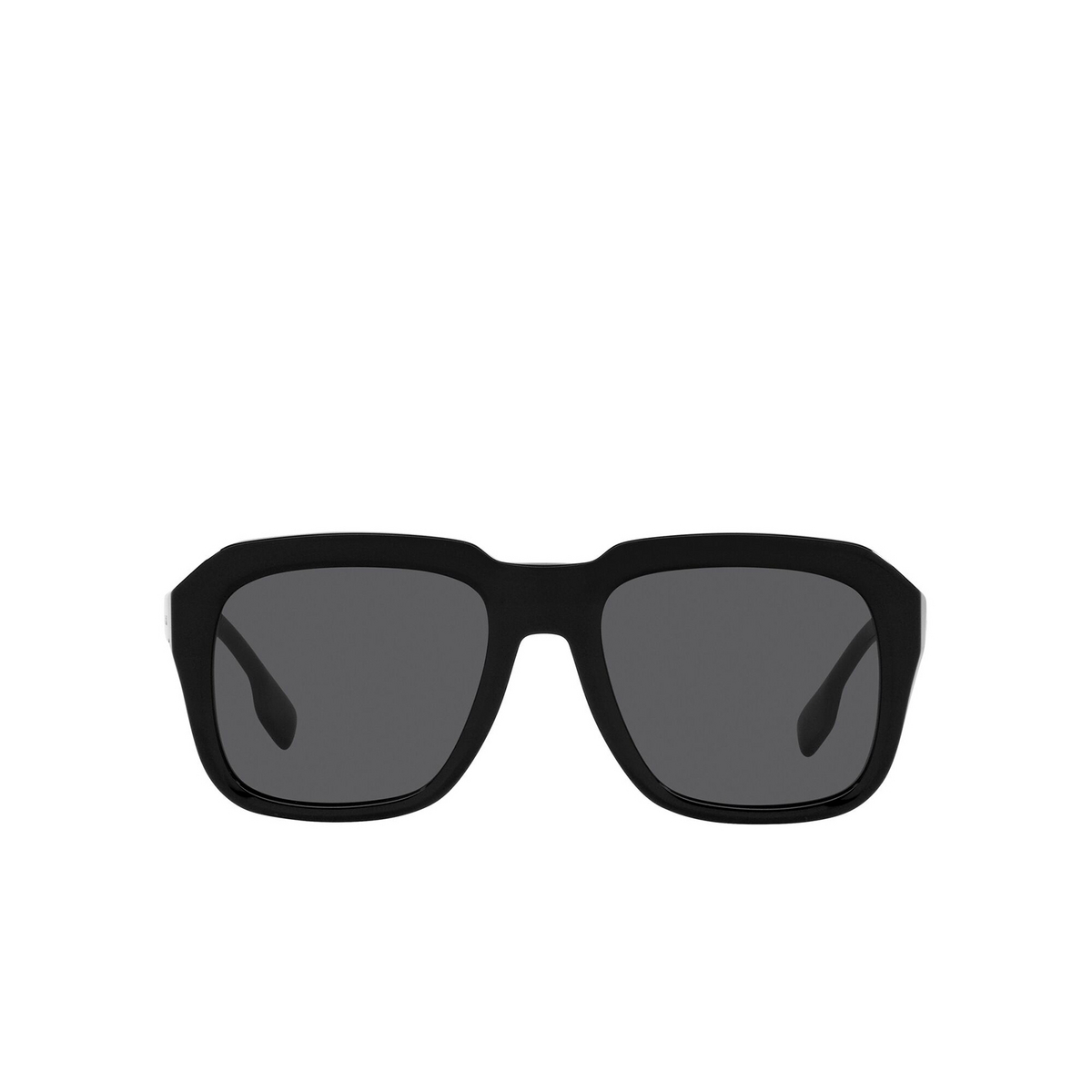 Burberry® Square Sunglasses: BE4350 Astley color 387887 Black - front view
