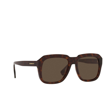 Burberry ASTLEY Sunglasses 392073 dark havana - three-quarters view