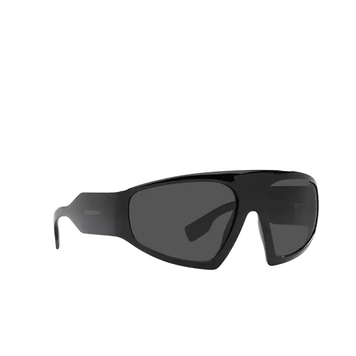 Burberry AUDEN Sunglasses 300187 Black - three-quarters view