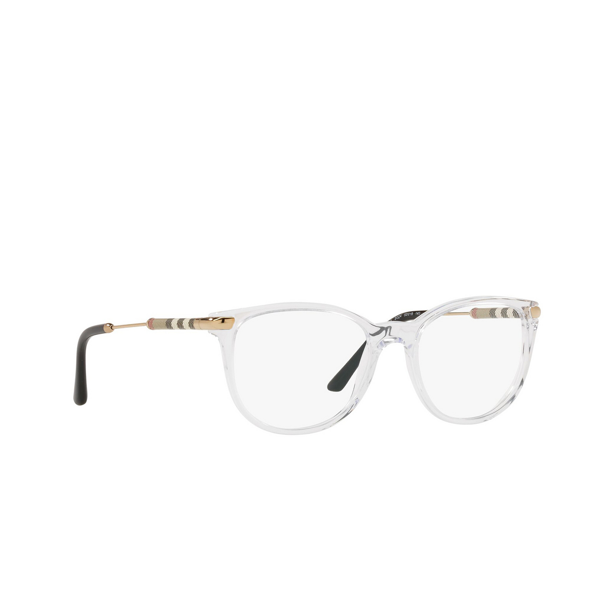 Burberry BE2255Q Eyeglasses 3024 Transparent - 2/4