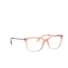 Burberry HART Eyeglasses 3865 peach - product thumbnail 2/4