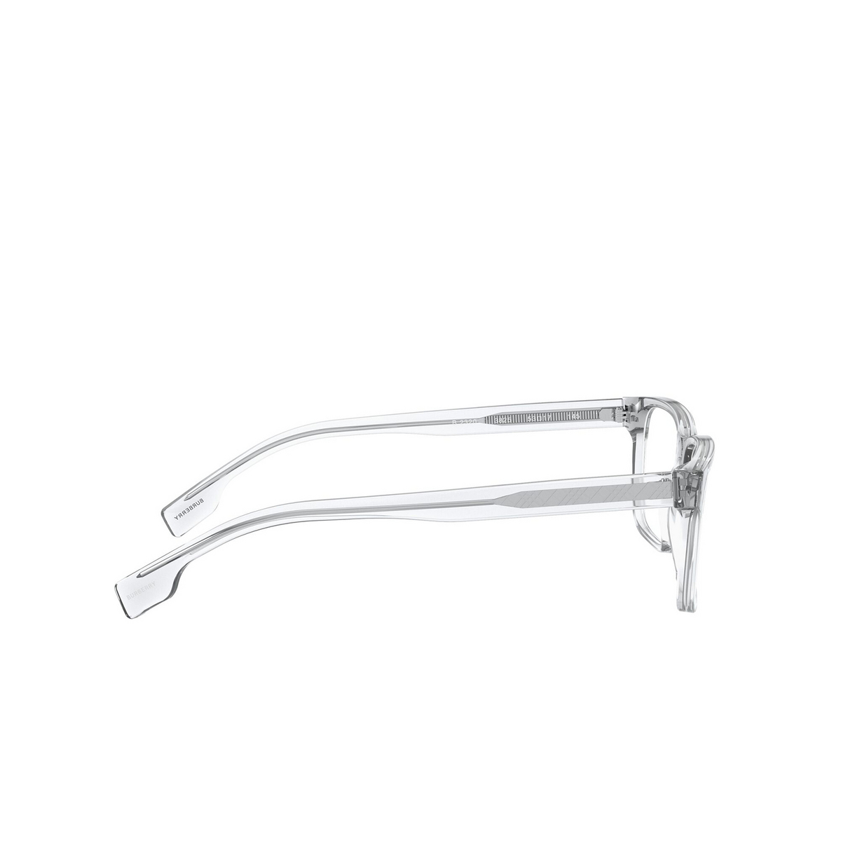 Burberry HEATH Eyeglasses 3825 Transparent Grey - 3/4