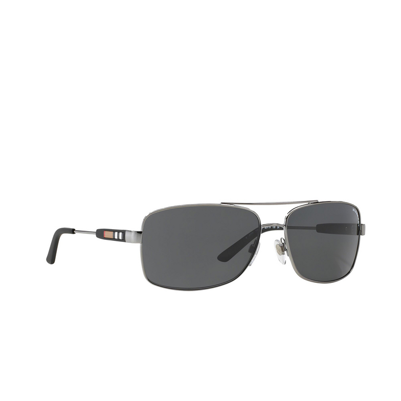 Burberry BE3074 Sunglasses 100387 gunmetal - 2/4