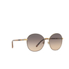 Gafas de sol Burberry BE3094 1257G9 light gold - Miniatura del producto 2/4