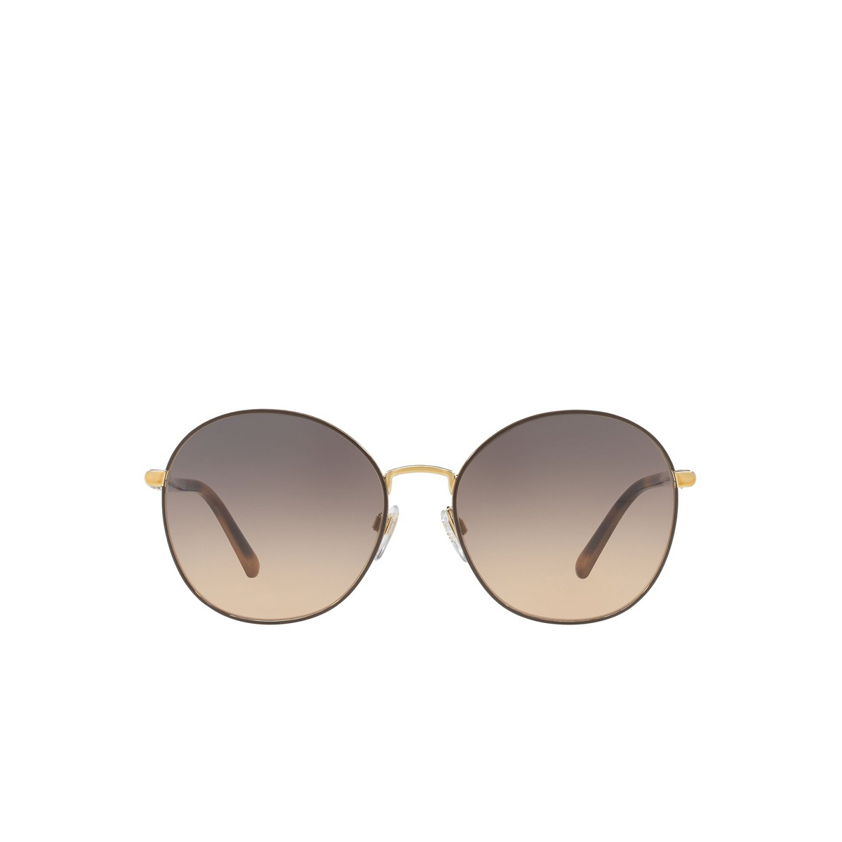 Burberry BE3094 Sunglasses 1257G9 Light Gold - front view