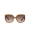 Burberry BE4290 Sunglasses 396013 brown - product thumbnail 1/4